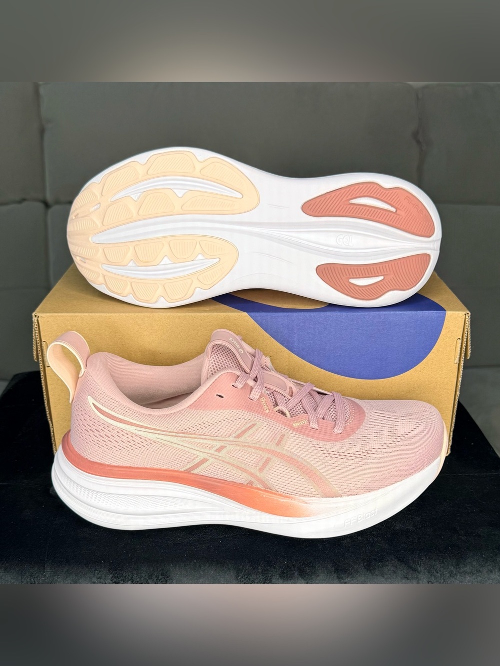 ASICS Gel Pulse 17 Morganite Pearl Pink Women’s Running Shoes 8 (156) - Picture 6 of 7